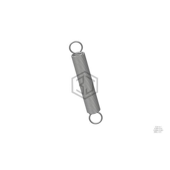 80984CS - Century Spring Corp - Springs - Extension, Drawbar