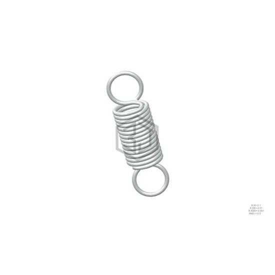 81004SCS - Century Spring Corp - Springs - Extension, Drawbar