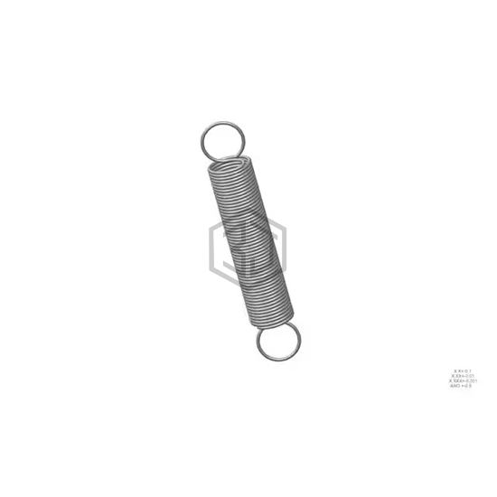 81060CS - Century Spring Corp - Springs - Extension, Drawbar