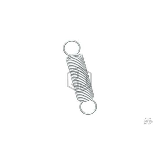 80980SCS - Century Spring Corp - Springs - Extension, Drawbar