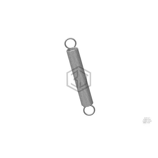 80998CS - Century Spring Corp - Springs - Extension, Drawbar