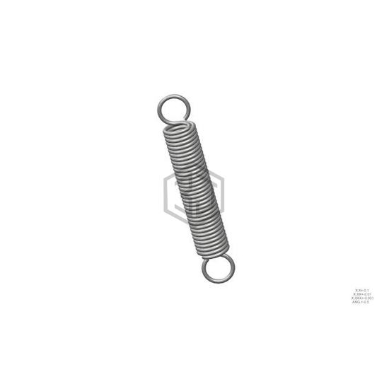 81022CS - Century Spring Corp - Springs - Extension, Drawbar