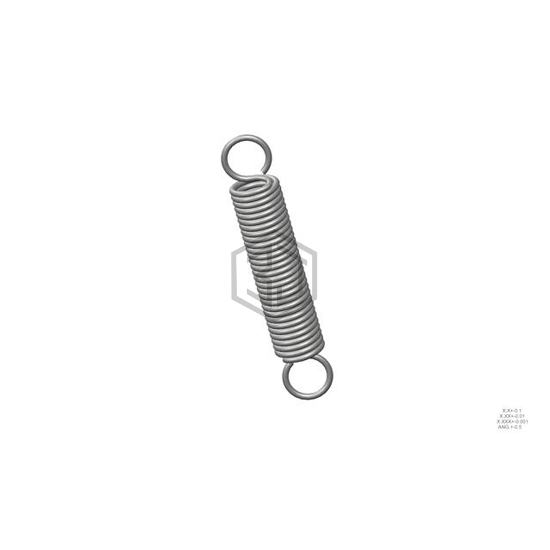 81021CS - Century Spring Corp - Springs - Extension, Drawbar