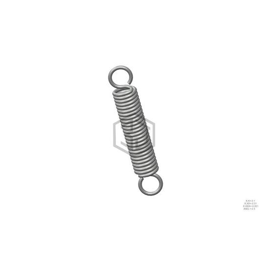 81047CS - Century Spring Corp - Springs - Extension, Drawbar