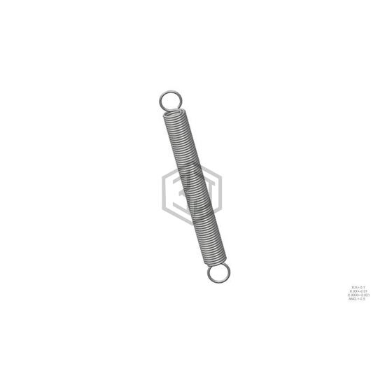 81000CS - Century Spring Corp - Springs - Extension, Drawbar