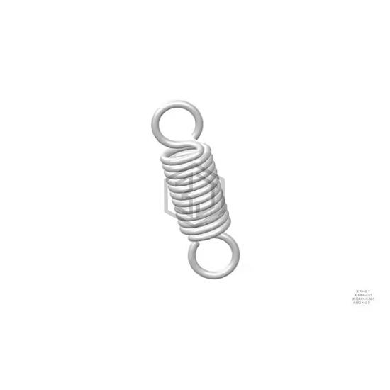 81043SCS - Century Spring Corp - Springs - Extension, Drawbar