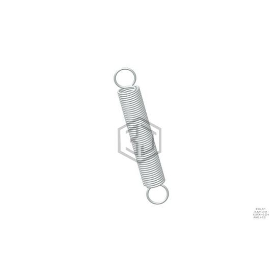 80984SCS - Century Spring Corp - Springs - Extension, Drawbar