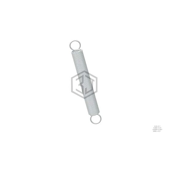 80986SCS - Century Spring Corp - Springs - Extension, Drawbar