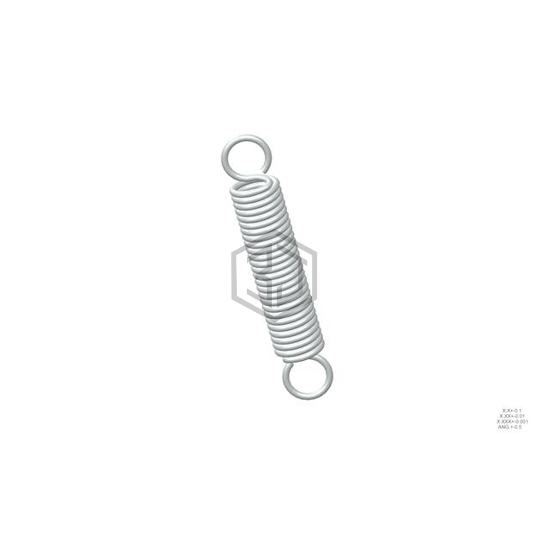 81034SCS - Century Spring Corp - Springs - Extension, Drawbar