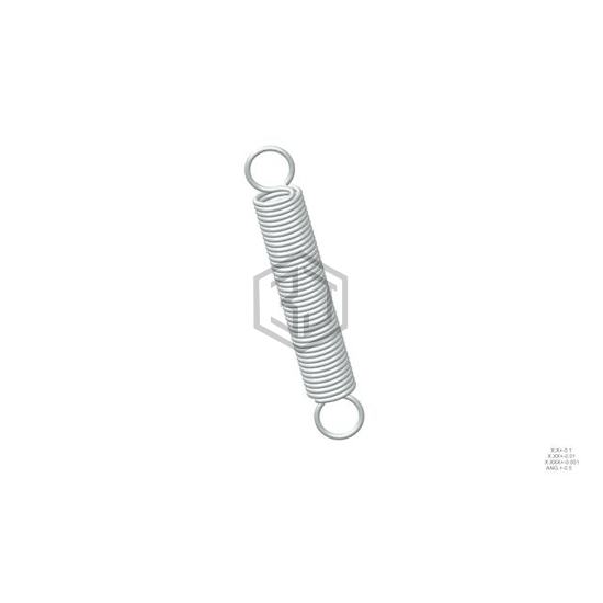 81079SCS - Century Spring Corp - Springs - Extension, Drawbar