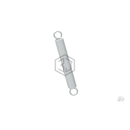 81038SCS - Century Spring Corp - Springs - Extension, Drawbar