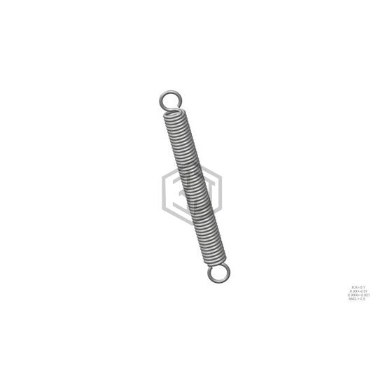 81052CS - Century Spring Corp - Springs - Extension, Drawbar