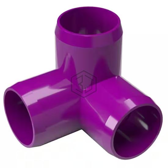 050-3W-P - PVC Pipeworks - Structural, Motion Hardware