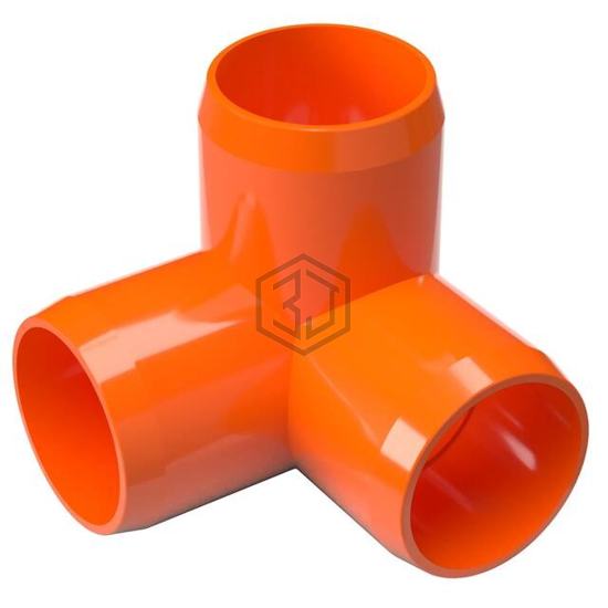 050-3W-O - PVC Pipeworks - Structural, Motion Hardware