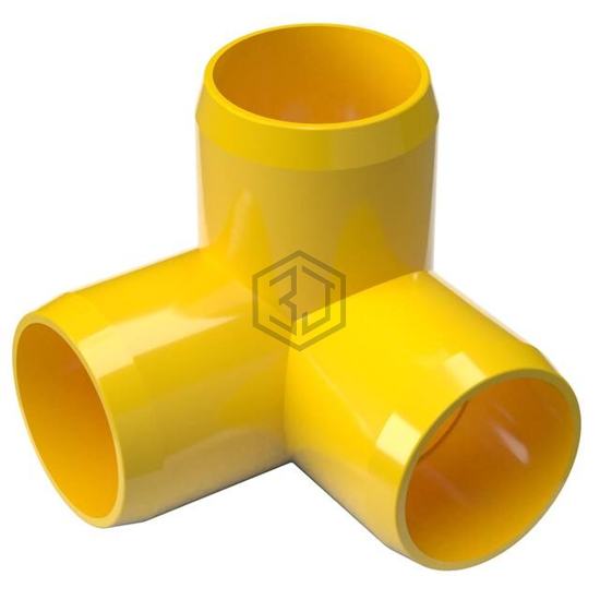 100-3W-Y - PVC Pipeworks - Structural, Motion Hardware