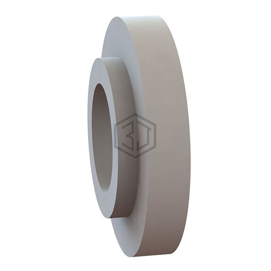 12SWS0803 - Essentra Components - Washers - Bushing, Shoulder