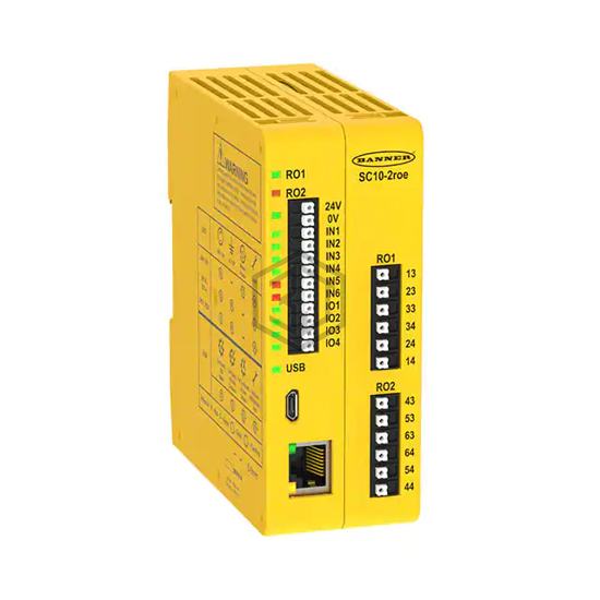 SC10-2ROE - Banner Engineering Corporation - Controllers - Machine Safety