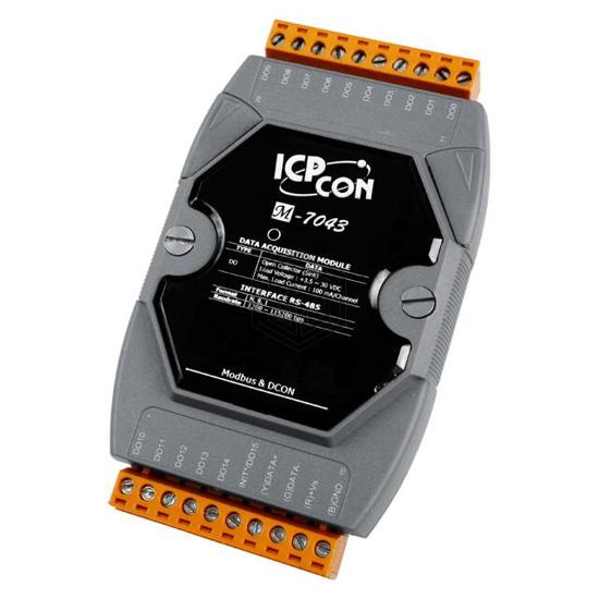 M-7043 - ICP DAS USA INC - Controllers - PLC Modules