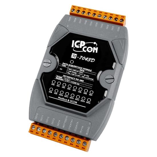 M-7043D - ICP DAS USA INC - Controllers - PLC Modules
