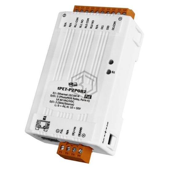 TPET-P2POR2 - ICP DAS USA INC - Controllers - PLC Modules