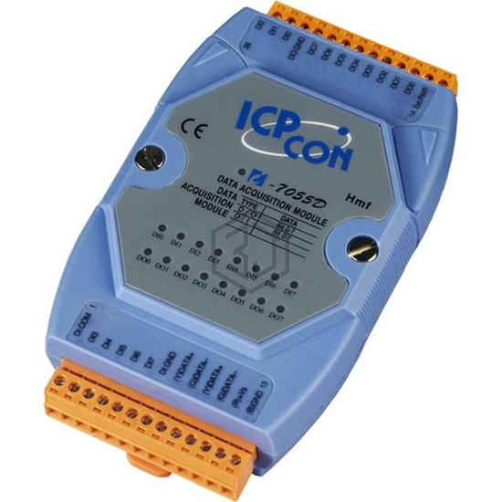 I-7055-NPN - ICP DAS USA INC - Controllers - PLC Modules