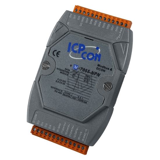 M-7055-NPN - ICP DAS USA INC - Controllers - PLC Modules