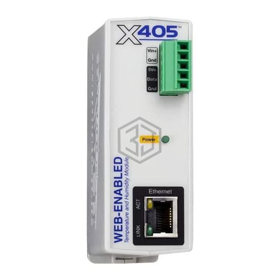 X-405-E - ControlByWeb - Controllers - PLC Modules