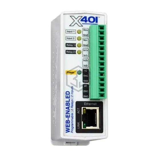 X-401-I - ControlByWeb - Controllers - PLC Modules