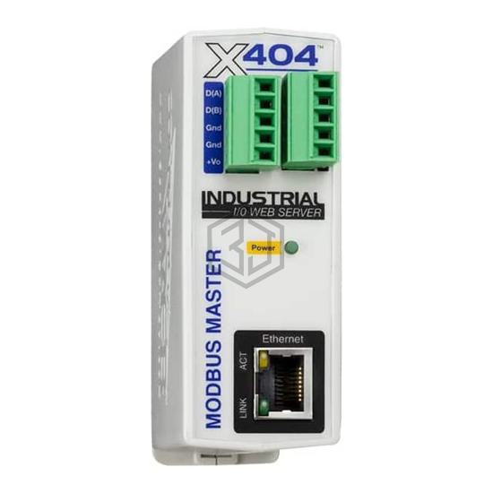X-404-I - ControlByWeb - Controllers - PLC Modules