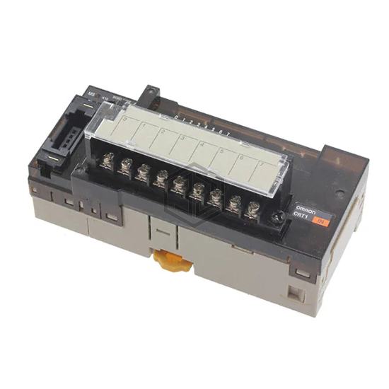 CRT1-ID08 - Omron Automation and Safety - Controllers - PLC Modules