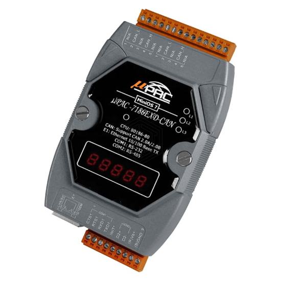 UPAC-7186EXD-CAN - ICP DAS USA INC - Controllers - Programmable (PLC, PAC)