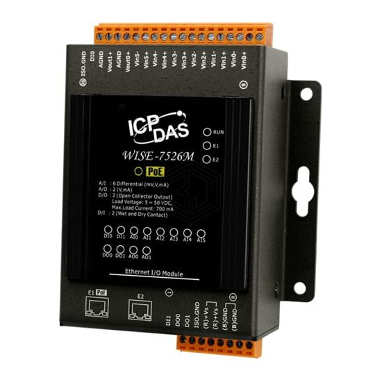 WISE-7526M - ICP DAS USA INC - Controllers - Programmable (PLC, PAC)