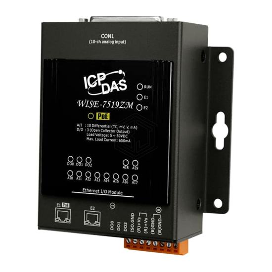 WISE-7519ZM/S2 - ICP DAS USA INC - Controllers - Programmable (PLC, PAC)