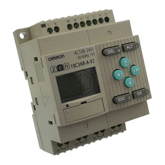 ZEN-10C3AR-A-V2 - Omron Automation and Safety - Controllers - Programmable (PLC, PAC)