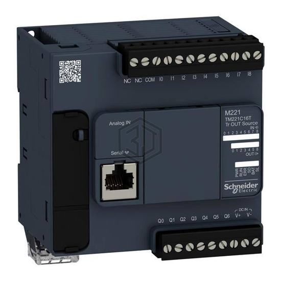 TM221C16T - Schneider Electric - Controllers - Programmable (PLC, PAC)