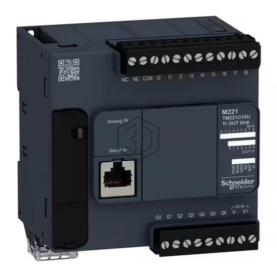TM221C16U - Schneider Electric - Controllers - Programmable (PLC, PAC)
