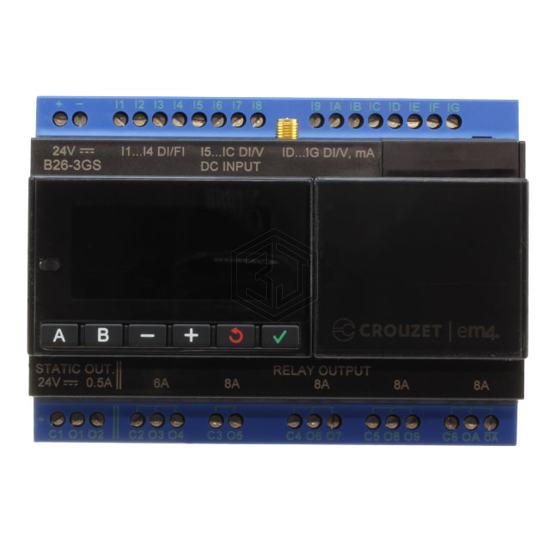 88981126 - Crouzet - Controllers - Programmable (PLC, PAC)