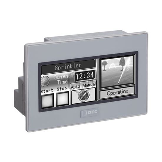 FT1A-M14KA-W - IDEC - Human Machine Interface (HMI)