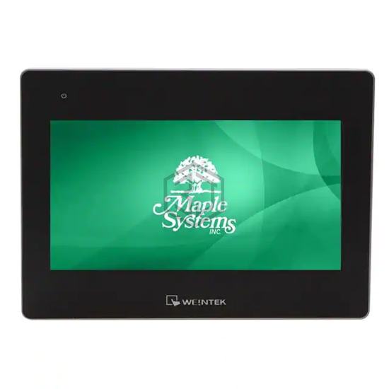 CMT3102X - Maple Systems Inc - Human Machine Interface (HMI)