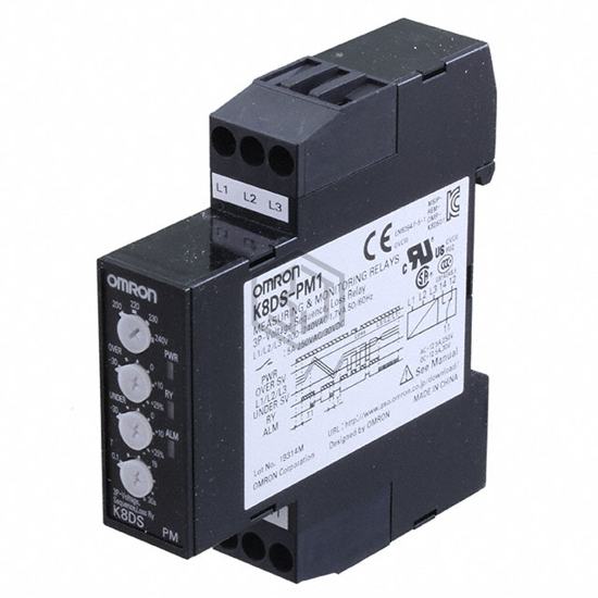 K8DS-PM1 - Omron Automation and Safety - Monitor - Relay Output