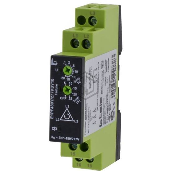 E1PF480Y/277VSY10 - TELE Controls Inc - Monitor - Relay Output