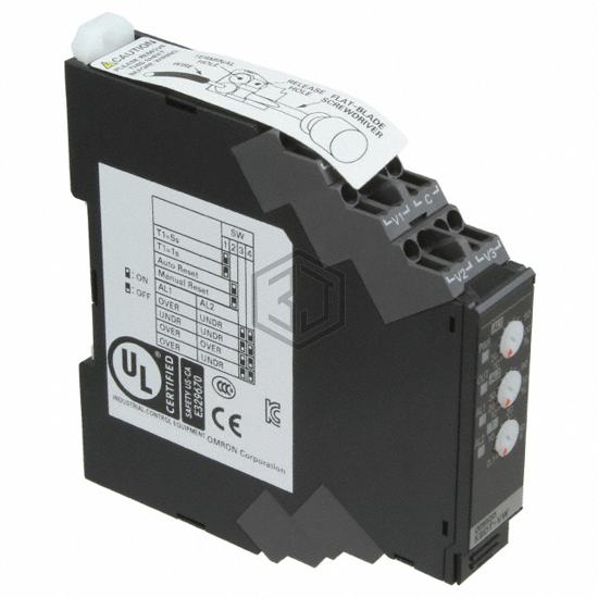 K8DT-VW3CA - Omron Automation and Safety - Monitor - Relay Output