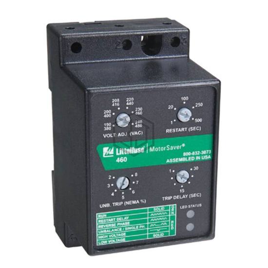 460-MR - Littelfuse Inc. - Monitor - Relay Output