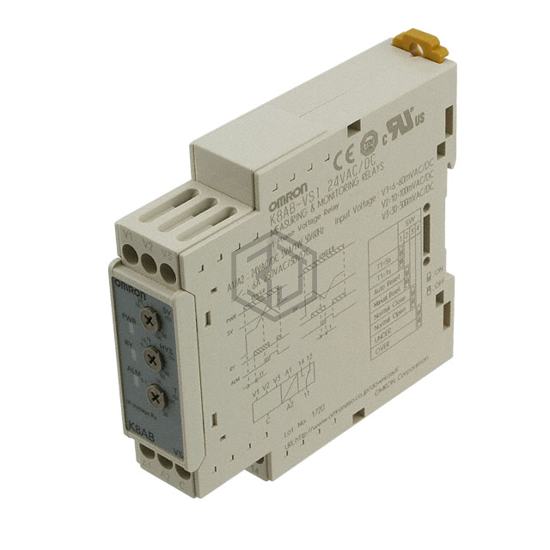 K8AB-VS1 24VAC/DC - Omron Automation and Safety - Monitor - Relay Output
