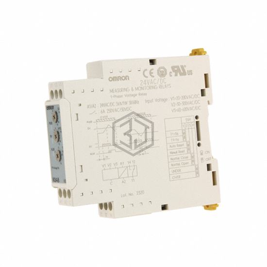 K8AB-VS3 24VAC/DC - Omron Automation and Safety - Monitor - Relay Output