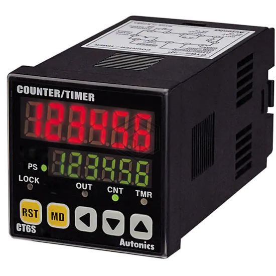 CT6S-2P2 - Autonics - Panel Meters - Counters, Hour Meters