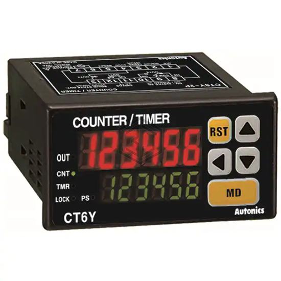 CT6Y-1P4T - Autonics - Panel Meters - Counters, Hour Meters