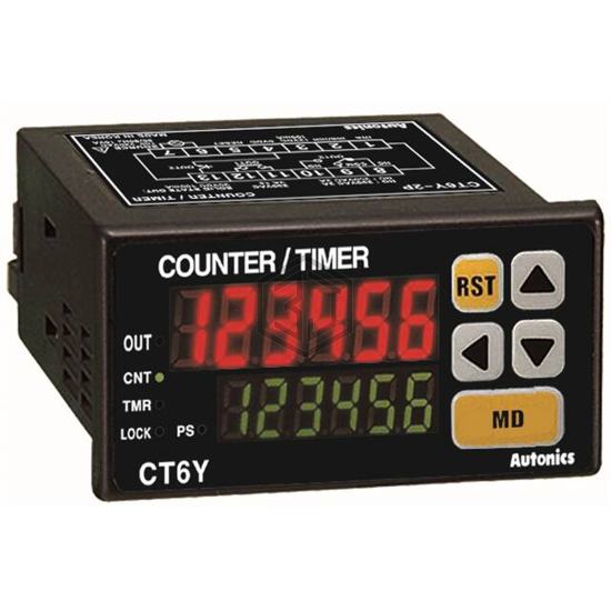 CT6Y-1P2 - Autonics - Panel Meters - Counters, Hour Meters