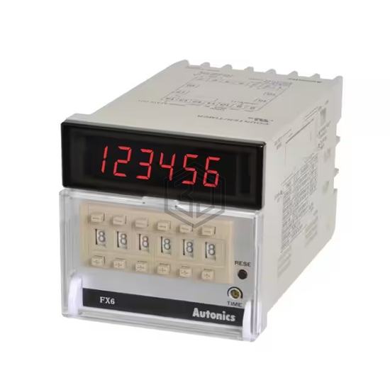 FX6-100-240VAC - Autonics - Panel Meters - Counters, Hour Meters