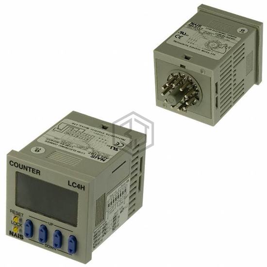 LC4H-R4-AC240V - Panasonic Industrial Automation Sales - Panel Meters - Counters, Hour Meters